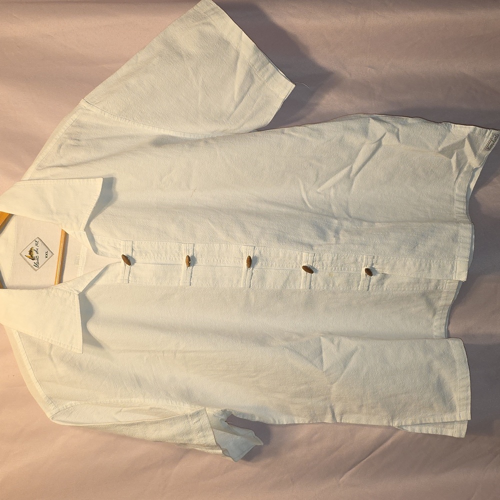 Blanc du Nil White Mens Shirt XXL (Frank #22)